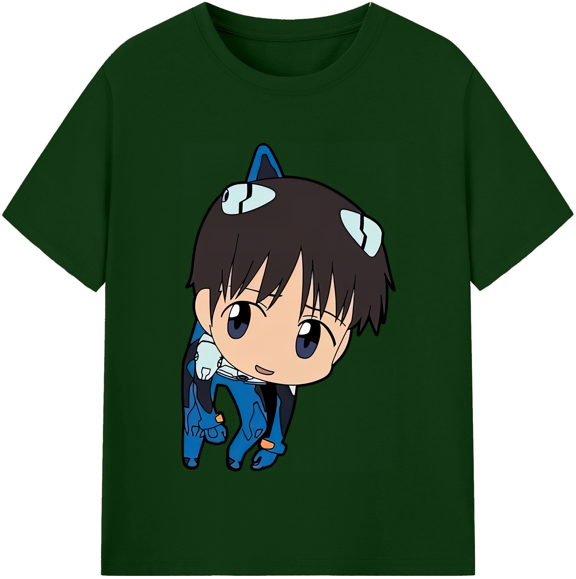 （画像用） EVA 新世紀エヴァンゲリオン 綿100％半袖Tシャツ（フロントプリント）